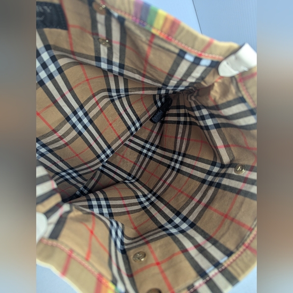 Authentic Burberry Nova Check Rainbow Tote Bag - Picture 4 of 7